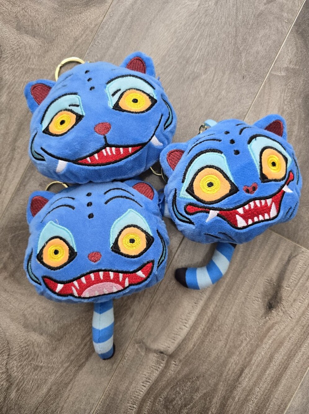 Kpop TIGER ZIPPER BAG KEYCHAIN